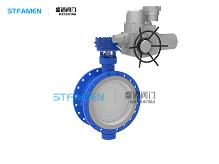 法蘭式電動硬密封蝶閥