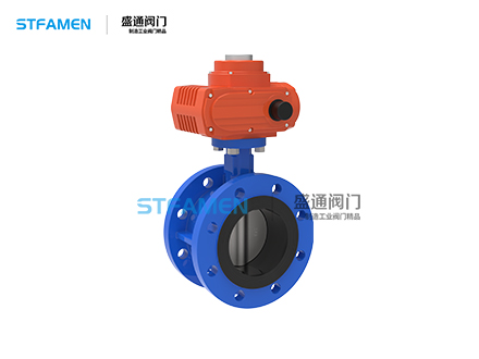 電動精小型法蘭軟密封蝶閥